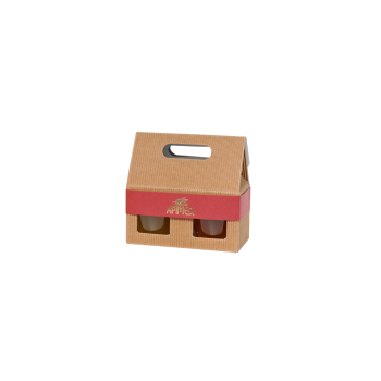 Darčeková krabička 2x med 250 g amfora